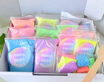 Rainbow Potion Kit for Kids Gift: Fizzy Play  Science Activity Sensory Toy