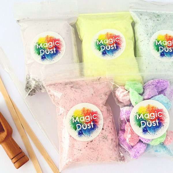 Fizzy Magic Sensory Pack Fizz Powder Potion Play Magic Dust Outdoor Play