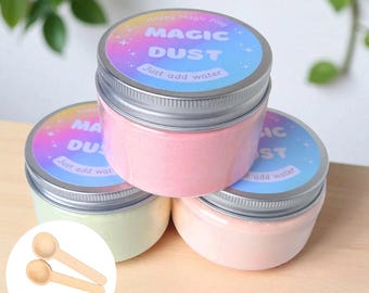 Magic Fizzy Dust Jar: Kids Sensory Bin Science Activity Gift for Kids Party Favours