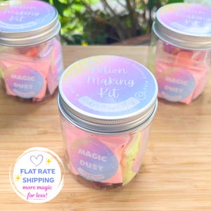 Kids Potion Making Jar: Fizzy Science Party Favour Magical Gift for Kids Goodie Bag