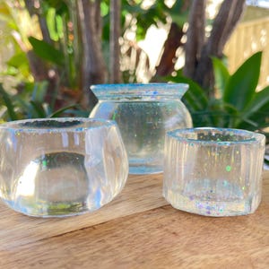 Resin Potion Pots & Cauldron Glow-in-the-Dark Glitter Sensory Play Kids Room Decor