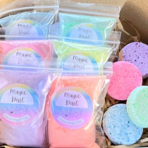 Sensory Fizzy Pack for Kids Science Kit Montessori Activity Sensory Bin Magical Birthday Present Educational Homeschool STEM Learning