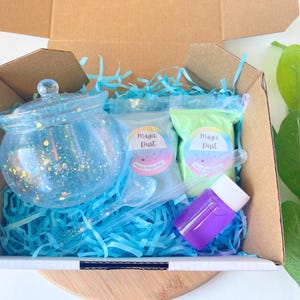 Potion Gift for Kids Custom Gift Set Science Kit Fizzy Powder Montessori Sensory Bin Magical Present Educational Activity Mud Kitchen