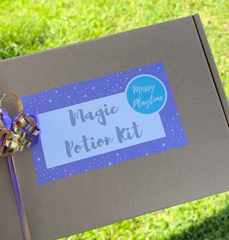 Magic Potion Kit Sensory Fizz Potion Making Kit, Sensory Play Outdoor Play STEM Mud Kitchen Gifts for kids Potion Play image 2