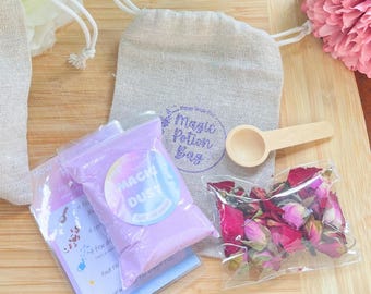 Magic Potion Bag: PartyFavour Goodie Bag Activity for Kids Fizzy Science Sensory Play