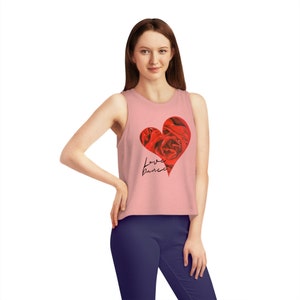 Dance Crop Tank Top, dance class shirt, Ballet dance top, dancer tank, dance crop top, gift for dancers, gift for dance teacher, dance gift