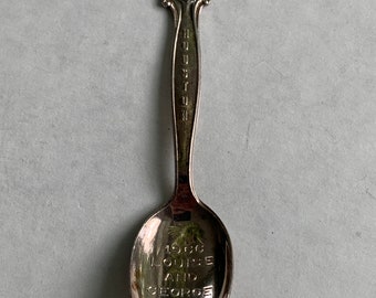 TH Marthinsen Decorative engraved spoon