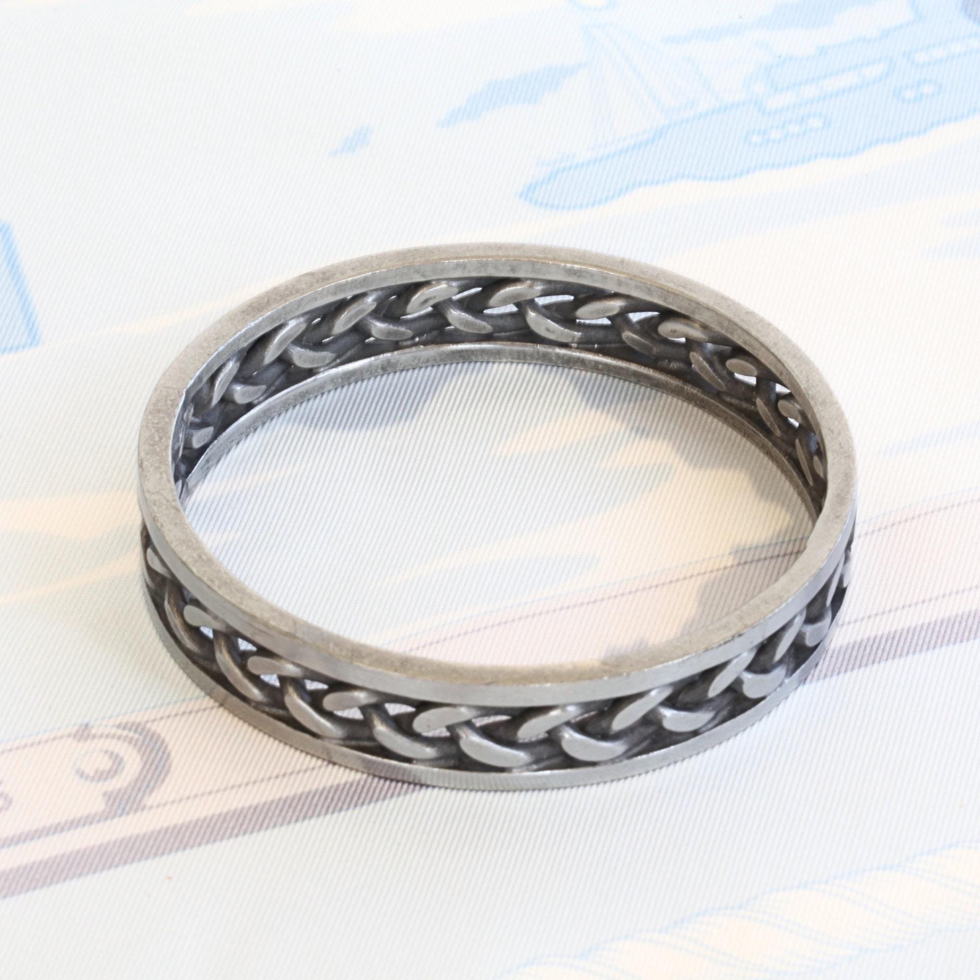 アクセサリー vintage Jorgen pewter bracelet Vintage Pewter Bangle 