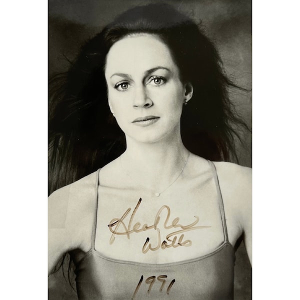 Heather Watts Autographed Photograph Balanchine Ballerina New York City Ballet, by Steven Caras