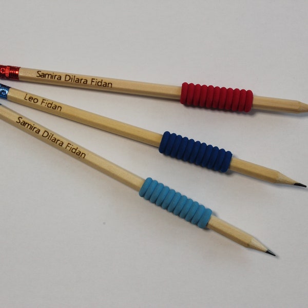 Personalisierte Holzgriff Bleistifte mit Radiergummi