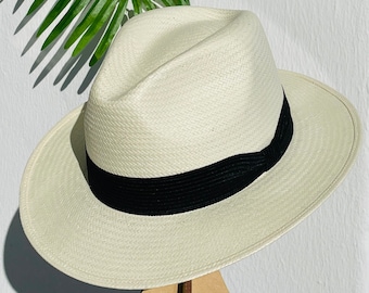 Wide Brim Panama Style Hat Classic