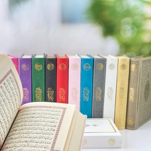 Bag Size Arabic Quran Book, Medium Size Quran, Ramadan Gift, Grandfather&#39;s Gift, GrandMother&#39;s Gift, Islamic Gift, Birthday Gift, Ameen Gift