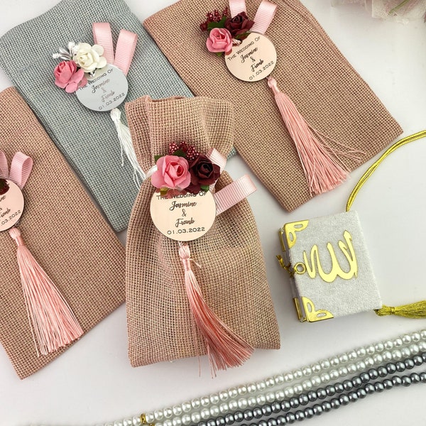 ISLAMIC FAVOR BAGS, Eid Favors, Wedding Gifts, Mini Quran Gifts, Tasbeeh Favors, Wedding Favors, Nikkah Gift, Ameen Favor, Baby Shower Favor