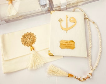 Personalisierte Yaseen Buch Tasbih Set: Islamische Hochzeitsbevorzugungen