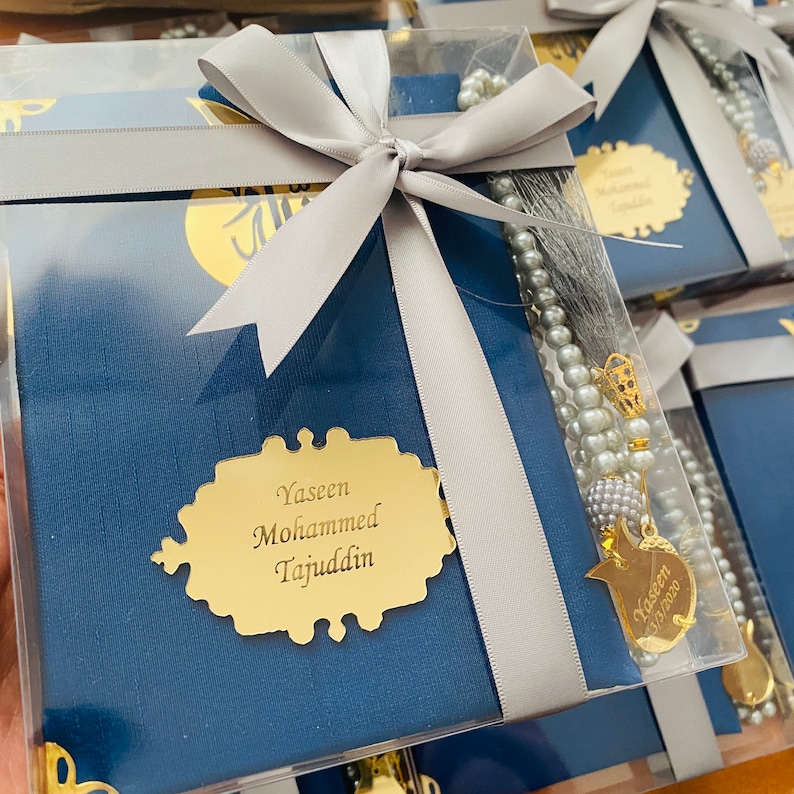 Personalized Yaseen Dua Book Tasbih Set, Muslim Wedding Gift, Islamic Birthday Gift, Hajj Gift, Ameen Gifts, Nikkah Gift, Ramadan Eid Gifts