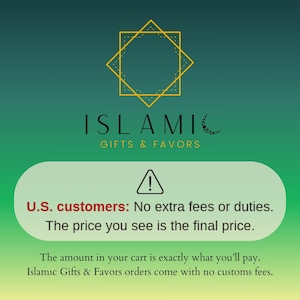 Islamisches Geschenkset, personalisierte Gebetsmatte, muslimische Gastgeschenke, Yaseen Tasbih Geschenkbox, Ramadan Eid Geschenk, Umrah Bild 2