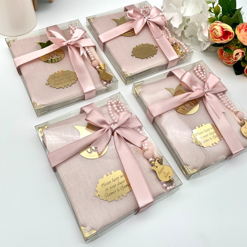 Personalized Yaseen Dua Book Tasbih Set, Muslim Wedding Gift, Islamic Birthday Gift, Hajj Gift, Ameen Gifts, Nikkah Gift, Ramadan Eid Gifts