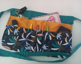 Pouch/apron/storage/organization bag for teacher, Atsem, educator