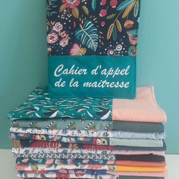 Cahier d'appel pour enseignant/ cadeau de maitresse