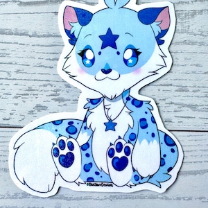 Holografische sticker Starr Plushie