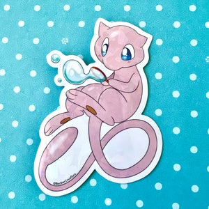Mew Holo Sticker