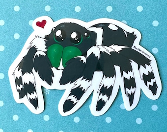 Jumping Spider Sticker
