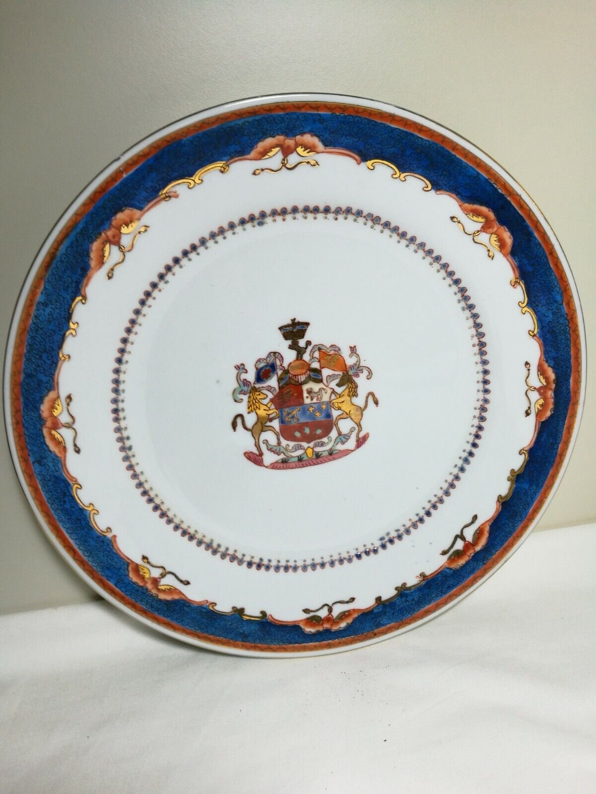 アンティーク 清朝 中国輸出 手描き磁器 大皿 直径25cm C1851 - Etsy 日本