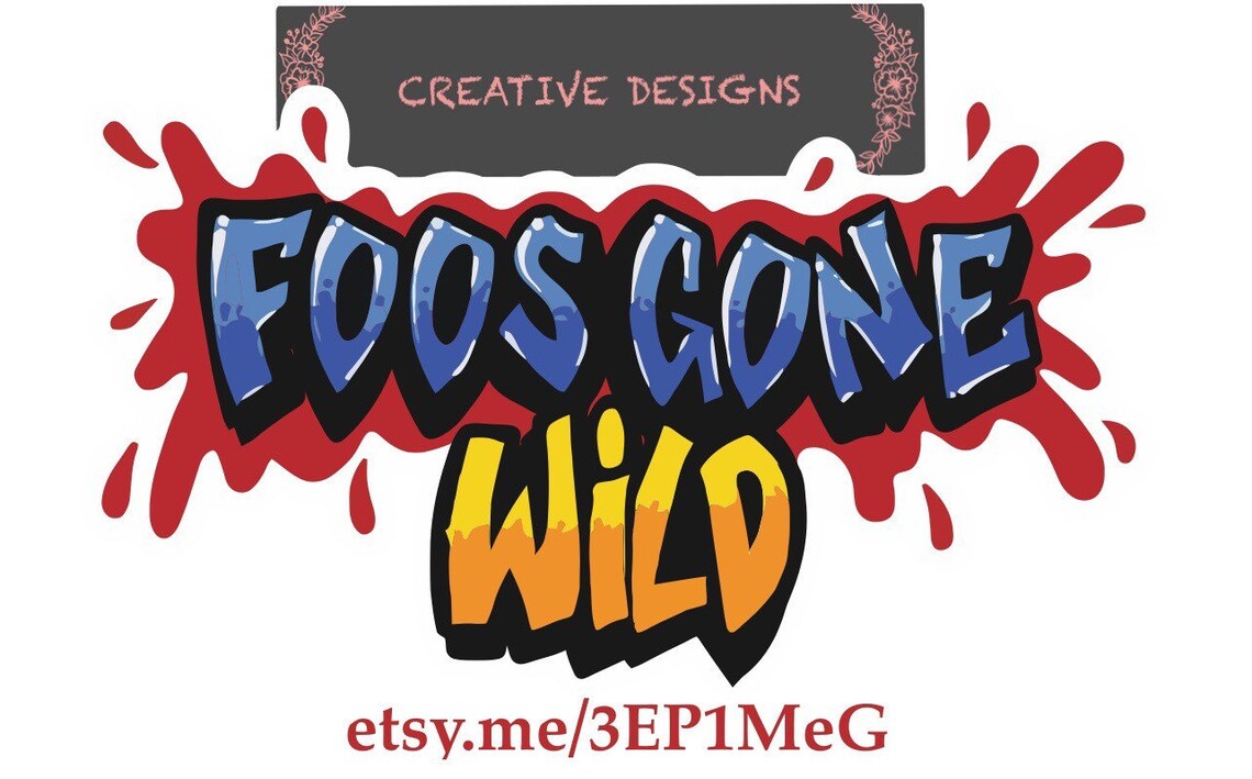 Foos Gone Wild Logo SVG 8 Layers Silhouette /cricut Design Etsy