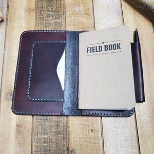 Cubierta del cuaderno de notas de campo