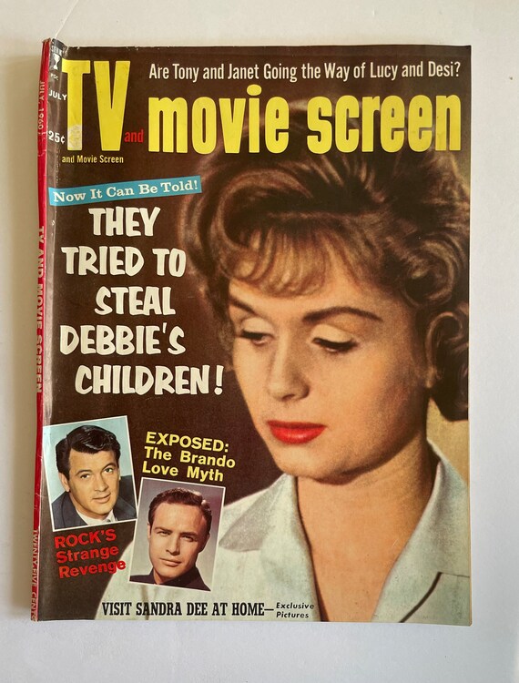 TV and Movie Screen Magazine July 1960 Issue Etsy
