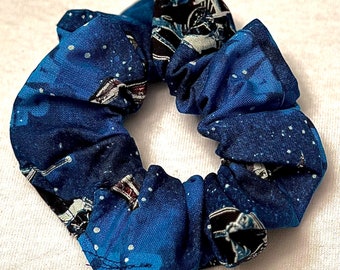 Blue Star Wars Scrunchie