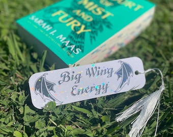 ACOTAR inspired holographic bookmark