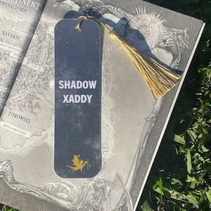 Fourth Wing inspired “Shadow Xaddy” Xaden holographic bookmark