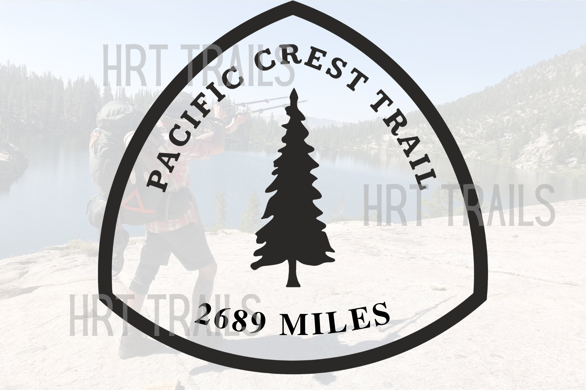 Pct Sticker Pacific Crest Trail PCT Window Decal Hiking Backpacking - Etsy