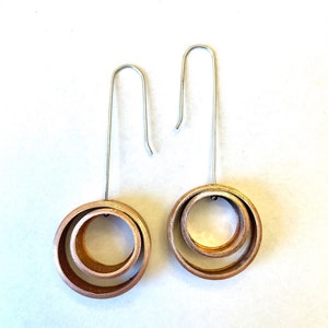 Kinetic Pipe Earrings