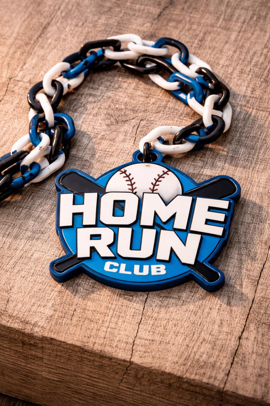 Home Run Club Logo Chain STL | 6” Baseball Pendant 3D Print File ...