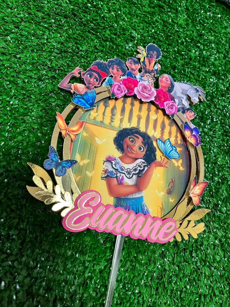 Encanto Cake Topper Cake Topper Encanto Theme Encanto Etsy