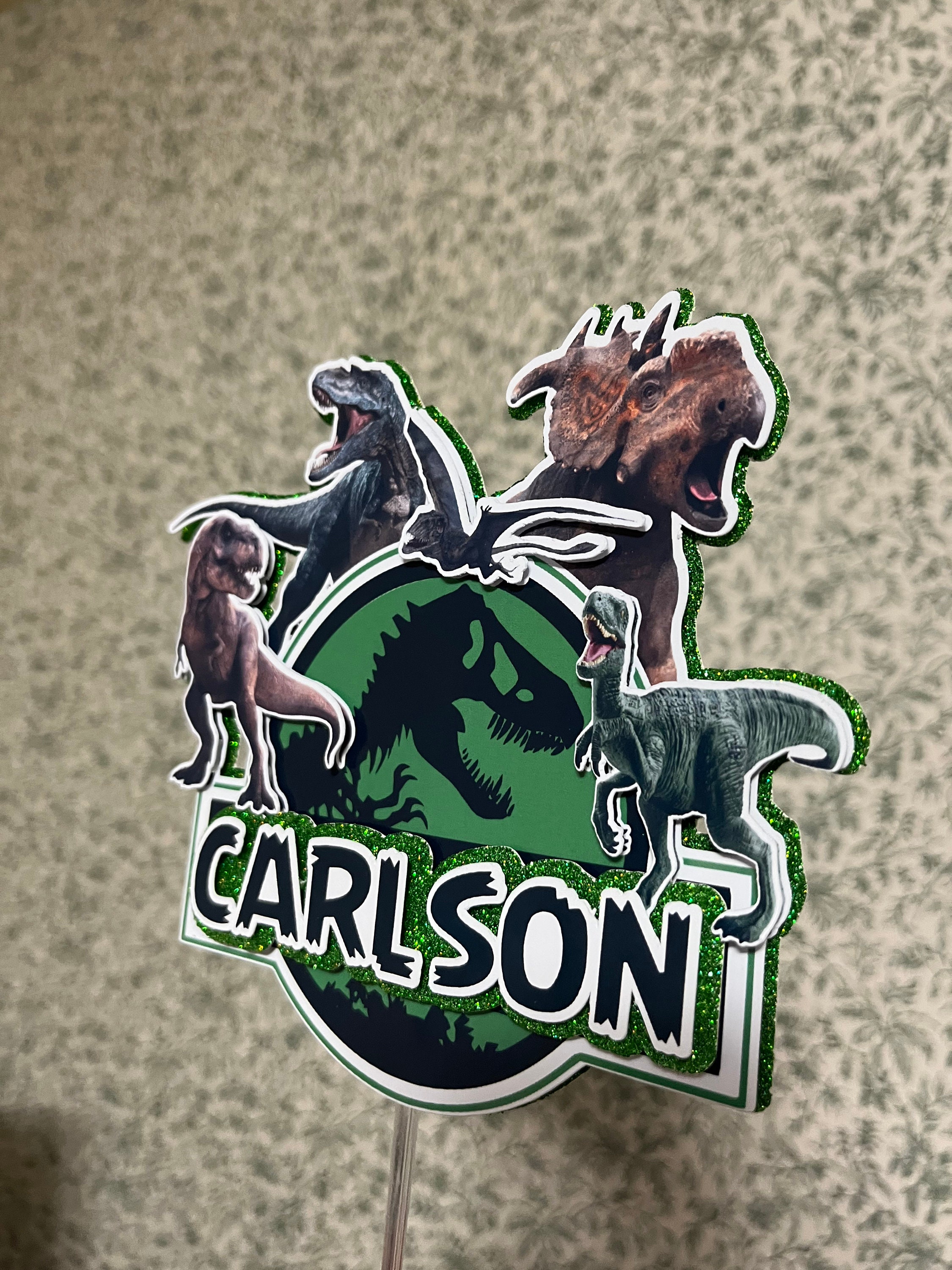 Jurassic Park Cake Topper Jurassic Park Topper Dino Etsy Canada