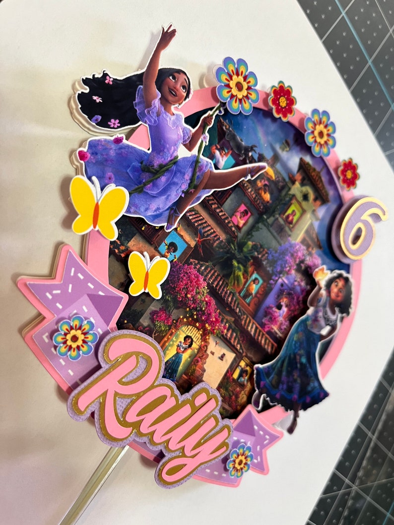 Encanto Cake Topper Cake Topper Encanto Theme Encanto Etsy Australia