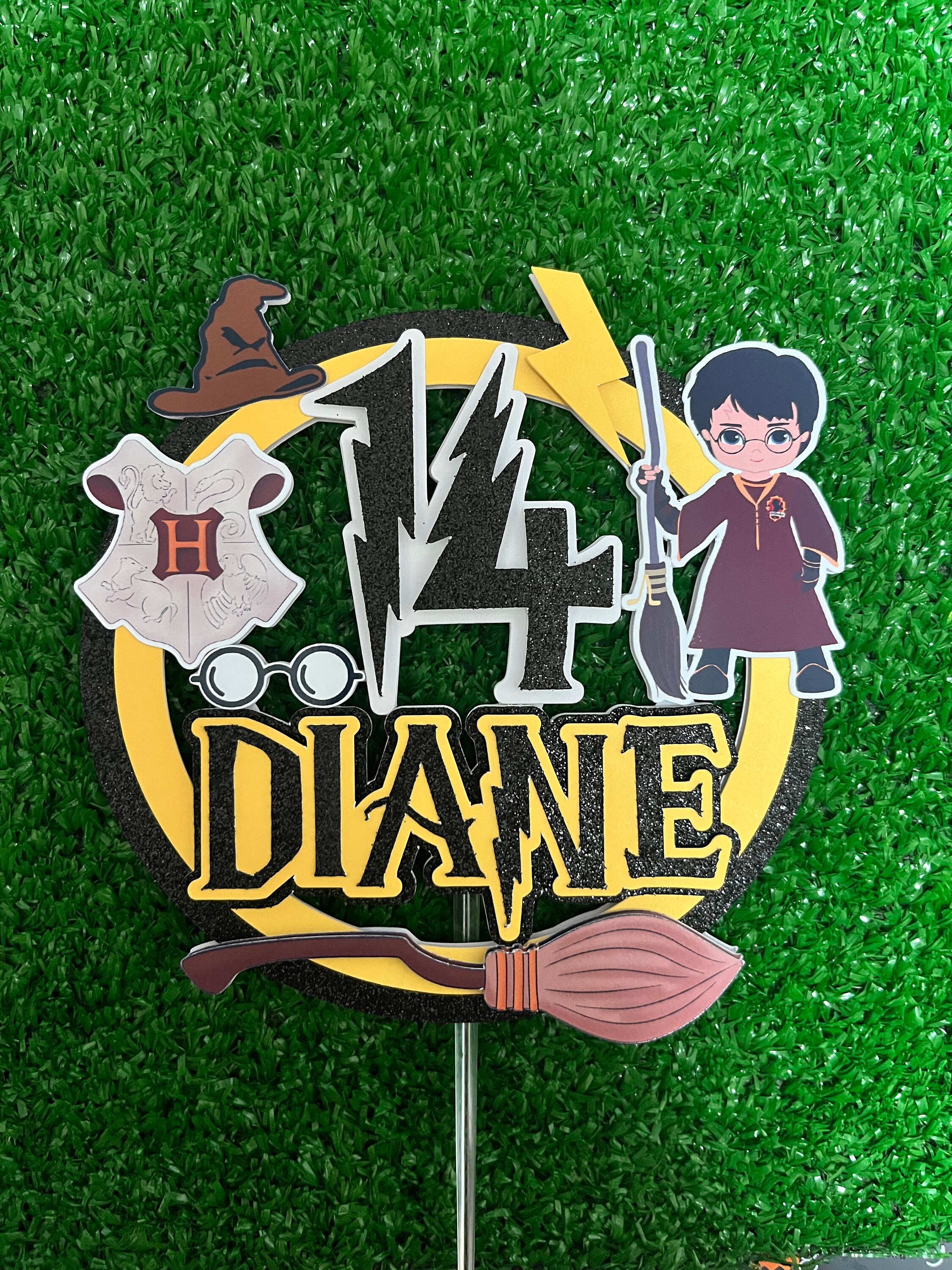 Harry Potter Cake Topper Harry Potter Topper Harry Potter Etsy Canada