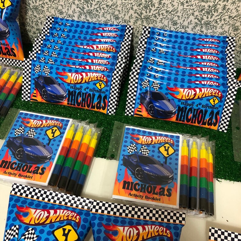 Hot Wheels Chips Custom Chips Party Favors Skittles Etsy Canada