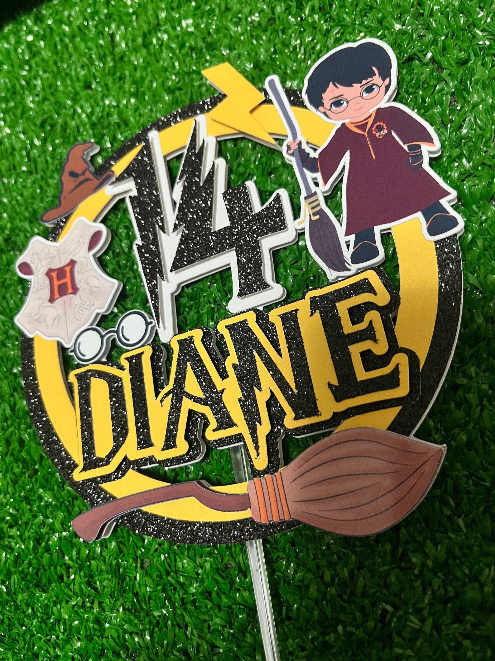 Harry Potter Cake Topper Harry Potter Topper Harry Potter Etsy Canada