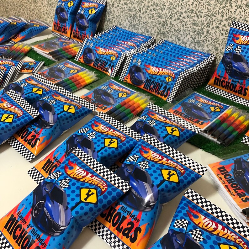 Hot Wheels Chips Custom Chips Party Favors Skittles Etsy Canada