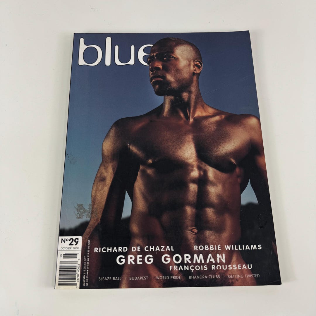 Blue Color Magazine Blue Magazine Issue #29 October 2000 Australia - Etsy