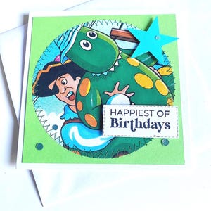 Carte d'anniversaire The Wiggles, Captain Feathersword et Dorothy, carte de voeux Little Golden Book, carte d'anniversaire surcyclée/recyclée