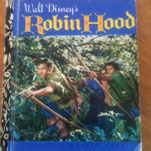 Robin Hood, kleines goldenes Buch, Vintage, Hardcover, 1973, Kinderbuch
