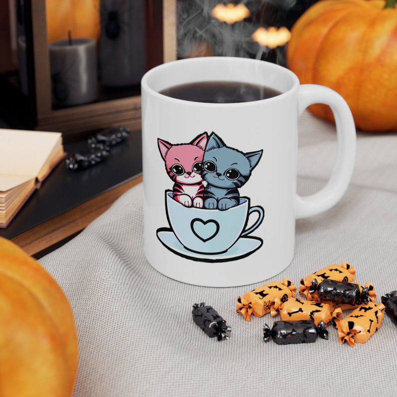 Cute & Playful Animal Coffee Mug Perfect Gift Idea High-Quality Ceramic,Vibrant Whimsical Artwork.AnimalCoffeeMug CuteDesign GiftIdea image 6