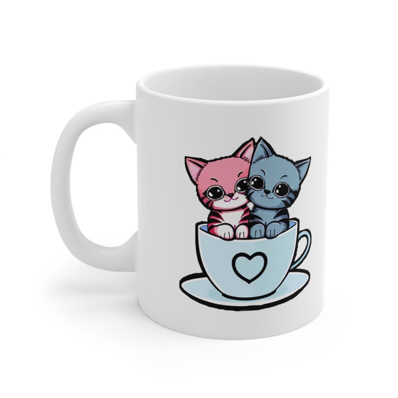 Cute & Playful Animal Coffee Mug Perfect Gift Idea High-Quality Ceramic,Vibrant Whimsical Artwork.AnimalCoffeeMug CuteDesign GiftIdea image 3