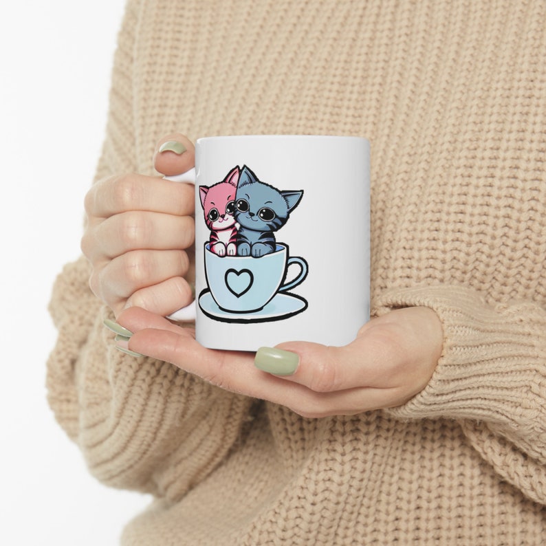 Cute & Playful Animal Coffee Mug Perfect Gift Idea High-Quality Ceramic,Vibrant Whimsical Artwork.AnimalCoffeeMug CuteDesign GiftIdea image 10