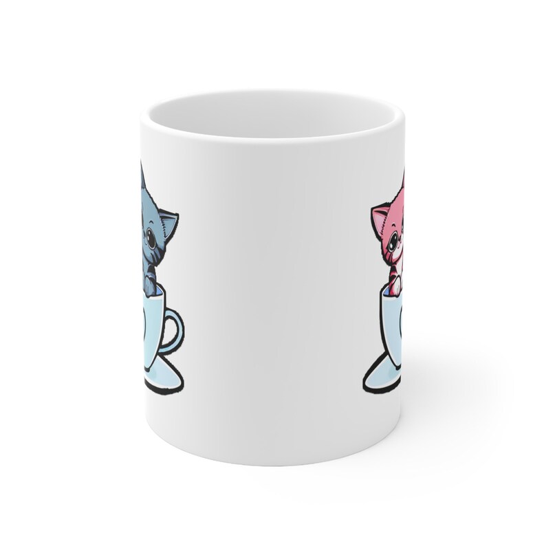 Cute & Playful Animal Coffee Mug Perfect Gift Idea High-Quality Ceramic,Vibrant Whimsical Artwork.AnimalCoffeeMug CuteDesign GiftIdea image 2